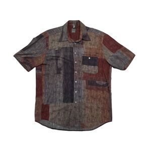Haupt Men's Multicolor Patchwork Shirt